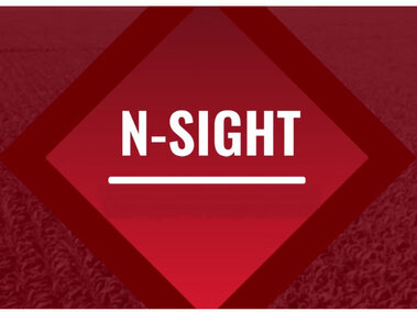 Red diamond logo with "N-SIGHT" text and a white bar underneath.
